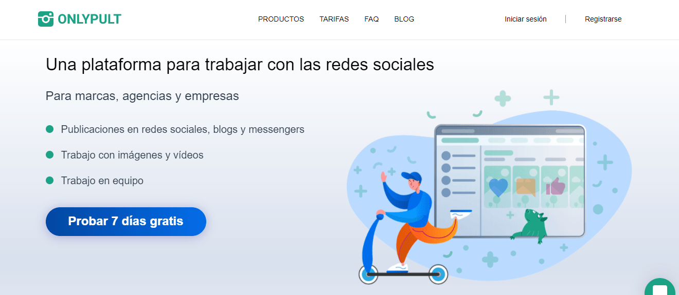 onlypult - programar stories - piñata marketing