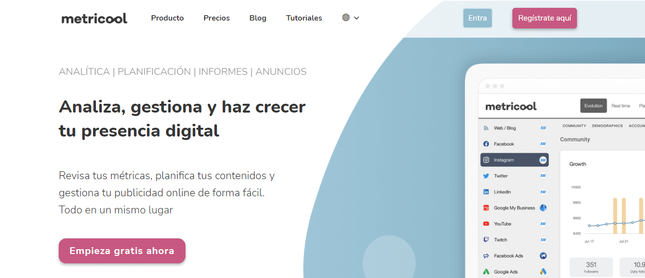 metricool - piñata marketing