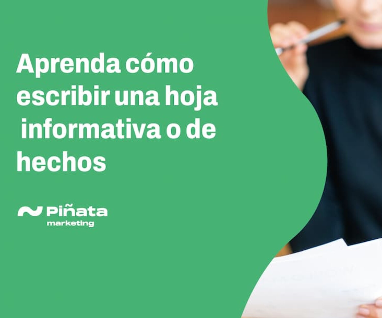 Aprenda cómo escribir una hoja informativa o de hechos