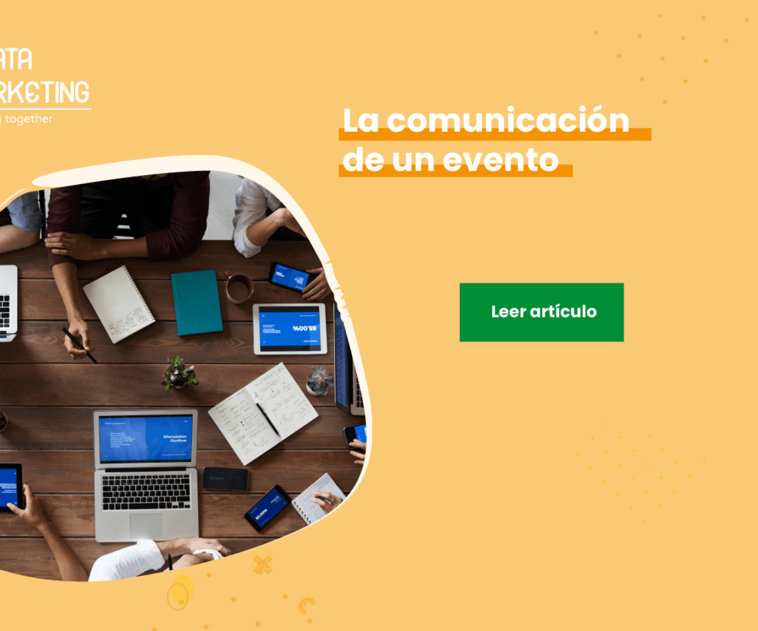 La comunicación de un evento