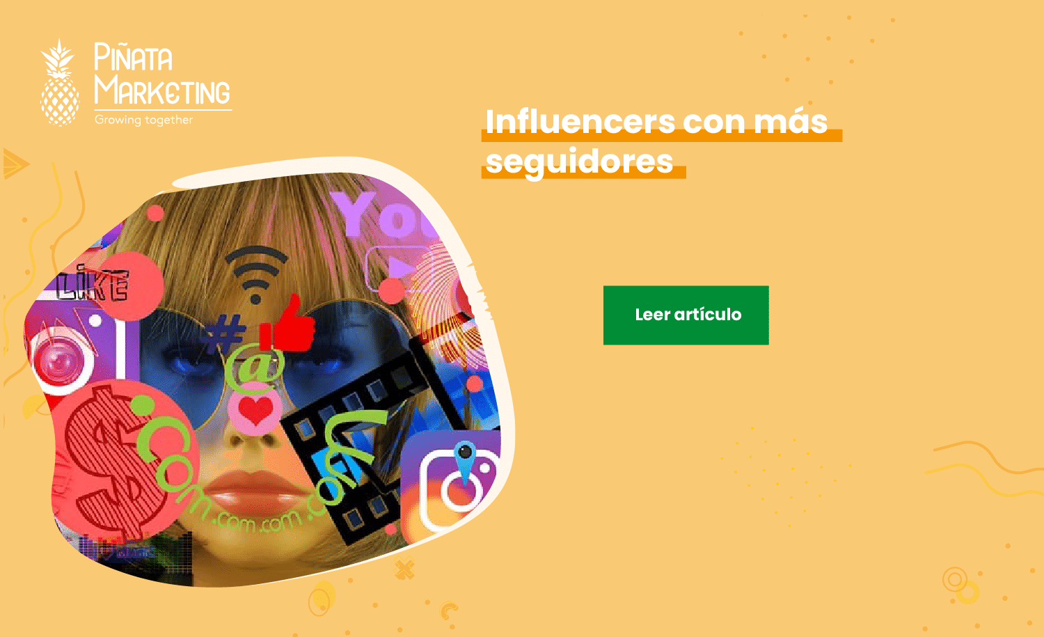 Influencers con más seguidores y su engagement rate